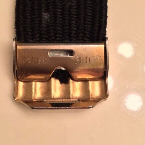 Vintage Leather Shop Braided Belt - Picture 6 of 6